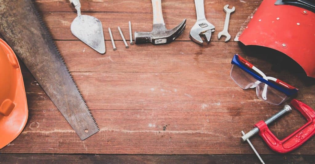 flat-lay-photography-of-hand-tools