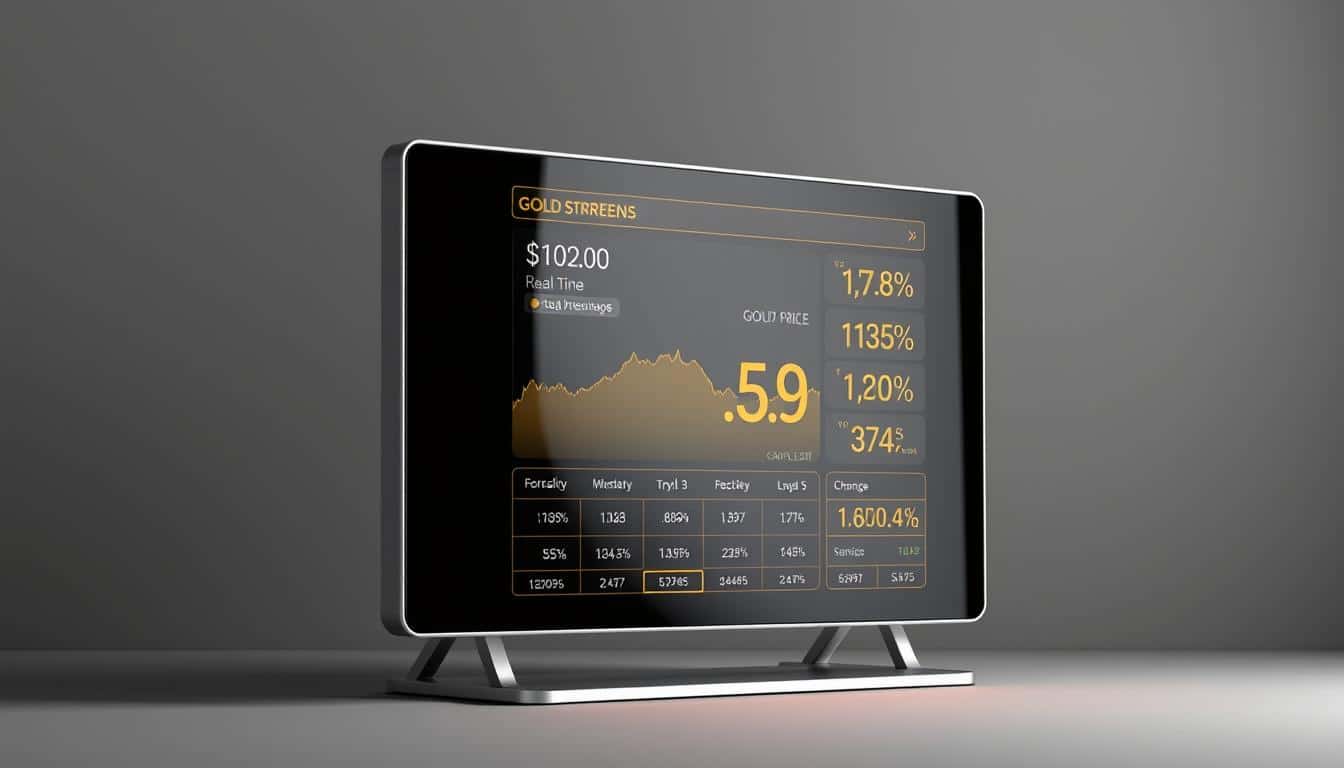 live gold price chart